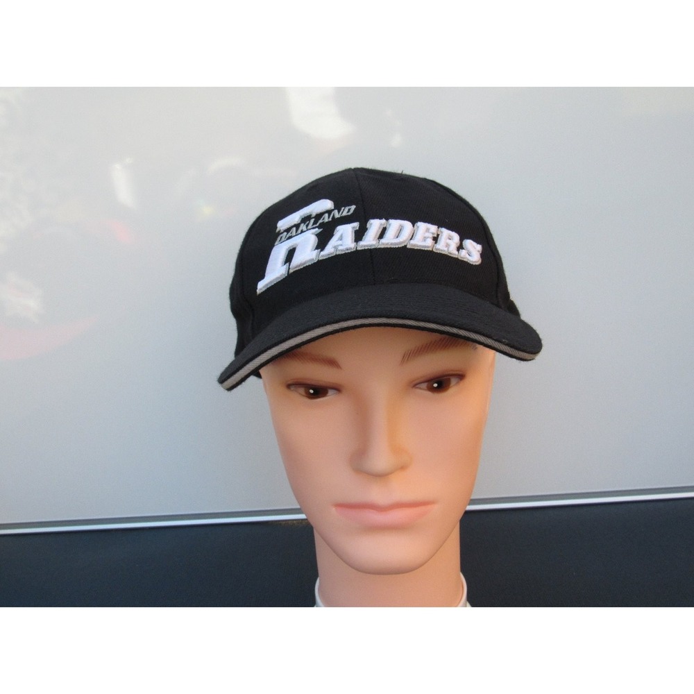 Oakland Raiders Hat Puma NFL Pro Line Baseball Cap Men's OSFA‎ Black